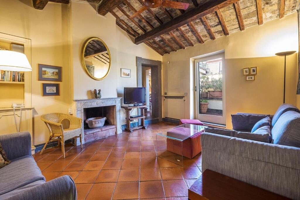 Navona Penthouse Apartment With Terraces Рим Екстериор снимка